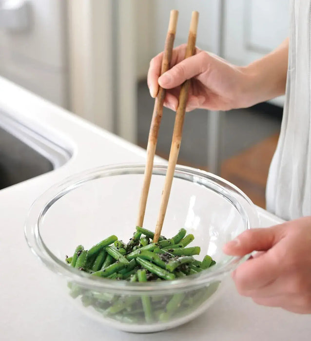 Iwaki BC323 Heat Resistant Round Glass Bowl Microwave Safe