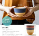 Kano Gentle Colors Antibacterial Soup Bowl Light Brown Durable