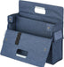 Kokuyo Mobile Bag mo baco Portable Carrying Case - Navy-Knit Fabric - 4901480387079