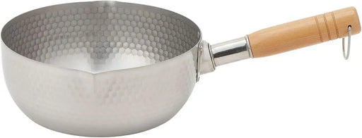 Kourikka Stainless Steel Yukihira Pan with Hook and Spout