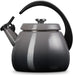 Le Creuset Crochet Kettle 0.7 Gal Flint Gas and Induction Compatible Le Creuset