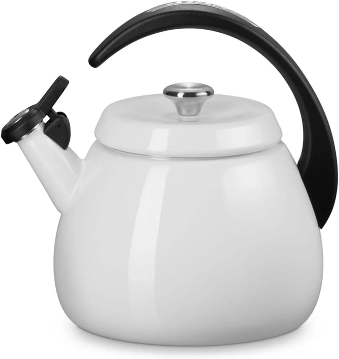 Le Creuset Crochet Kettle 0.7 Gallon Cherry Red Gas Induction Compatible Le Creuset - White 2.1L
 - 0630870354875