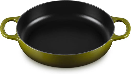 Le Creuset Enamel Cast Iron Signature Everyday Pan 11 Inch Olive Le Creuset