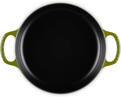 Le Creuset Enamel Cast Iron Signature Everyday Pan 11 Inch Olive Le Creuset