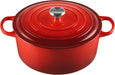 Le Creuset Signature Round Casserole with Lid 11 Inch Induction Compatible Le Creuset - Cerise
 - 0024147261148