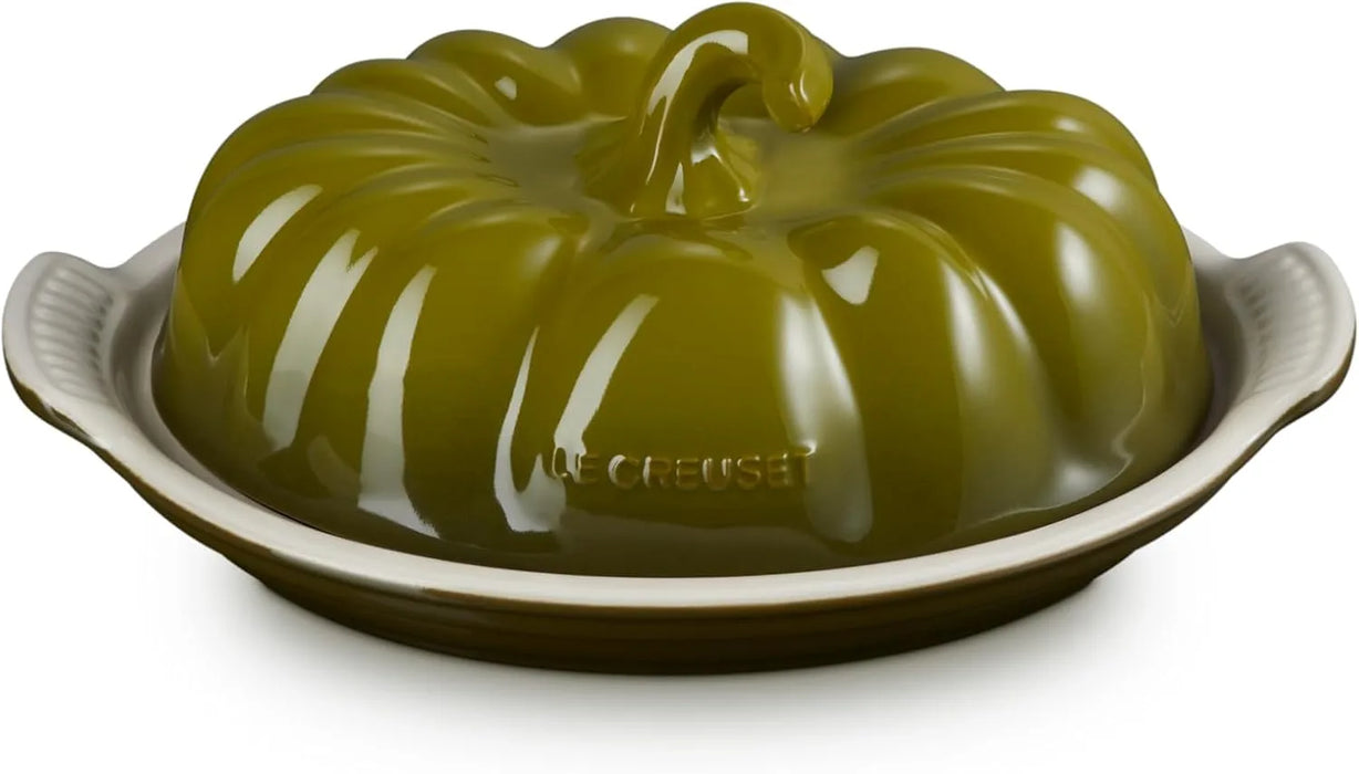 Le Creuset Sphere Leaf Dish Small Quince Yellow Heat and Cold Resistant Microwave Oven Safe Le Creuset - Green
 - 630870350679