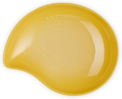 Le Creuset Sphere Leaf Medium Dish Quince Yellow Heat Cold Resistant Microwave Oven Le Creuset