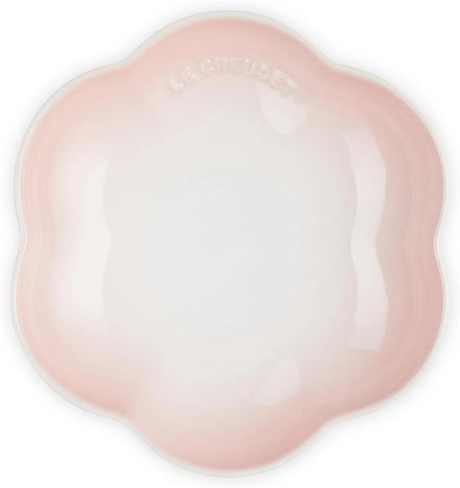 Le Creuset Sphere Round Flower Dish Medium Powder Pink Heat Resistant Microwave Oven Safe by Le Creuset