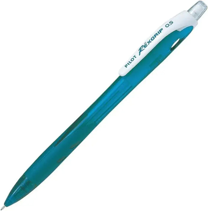 Pilot Mechanical Pencil Rex Grip Writing Instrument - Peacock Green - 4902505258954