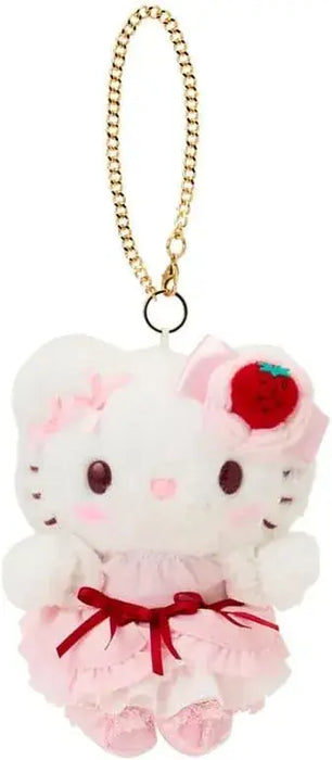 Sanrio Cinnamon Roll Strawberry Whipped Cake Mug - Hello Kitty Bag Charm - 4550624224857