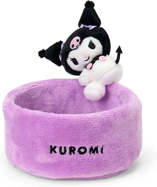 Sanrio Mascot Storage Box Round Kuromi