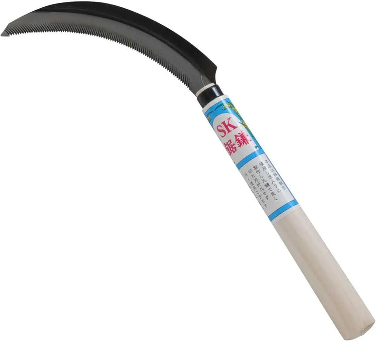 Senkichi Kama Rope Cutting Sickle Full Steel For Weeding and Trimming - Saw Sickle - 4977292601283
