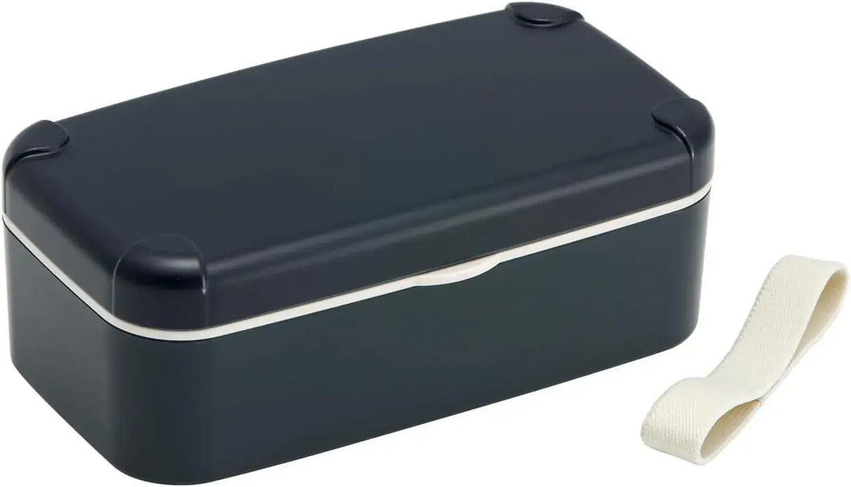 Skater Bento Box with Smartphone Stand Microwave Dishwasher Safe - Black - 4973307716973