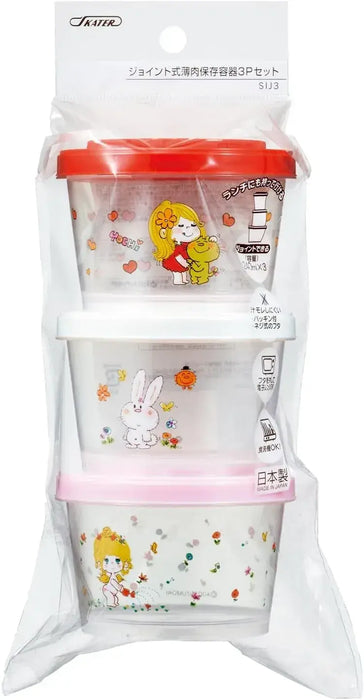 Skater SIJ3-A Bento Box Sealing Storage Container Dishwasher Safe