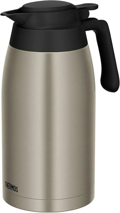 Thermos Dishwasher Safe Stainless Steel Thermal Pitcher - 2 L - 4562344407878