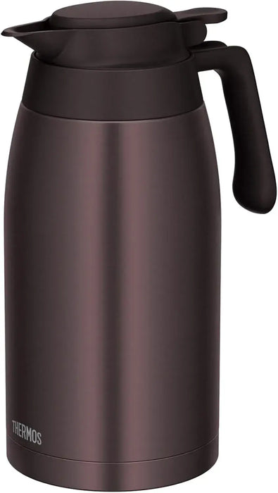 Thermos Dishwasher Safe Stainless Steel Thermal Pitcher - Braun 2L - 4562344407885