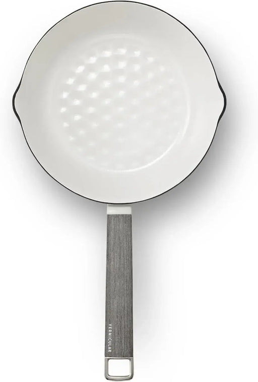 Vermicular Yukihira Cast Enamel Snow Flat Pot Japanese Cookware