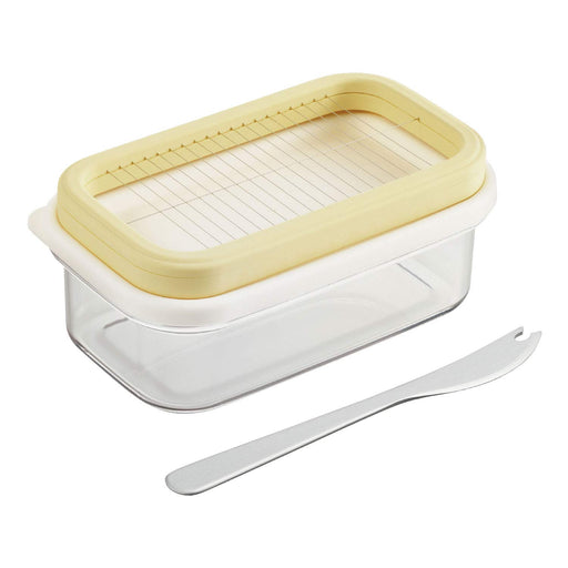 Akebono Sangyo ST-3007 Butter Case W/Cutter & Knife-Kiichin - The #1 Place for Japanese Goods in Your Hand!