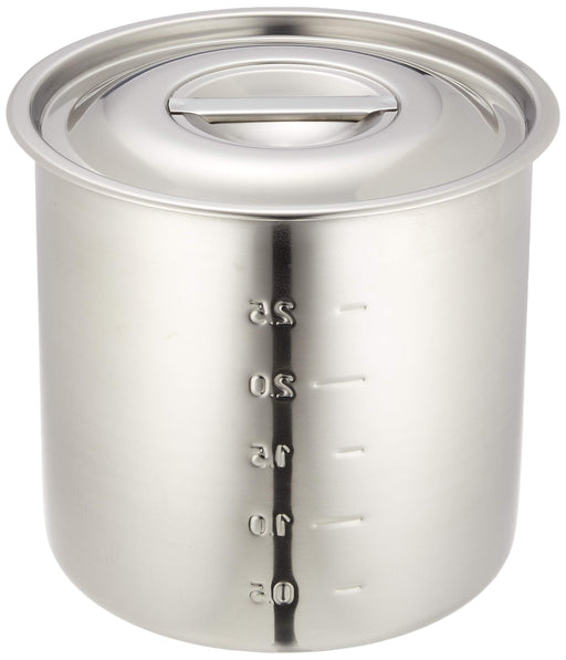 Ebm 18-8 Kitchen Pot 16cm Handless Sundo Pot-Kiichin - The #1 Place for Japanese Goods in Your Hand!