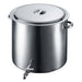 Ebm 18-8 Soup Pot 48cm 3589300 w/ Faucet-Kiichin - The #1 Place for Japanese Goods in Your Hand!