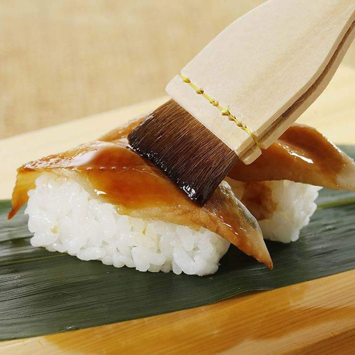 Ebm 36mm Sushi Brush with Wooden Handle and Horse Hair-Kiichin - The #1 Place for Japanese Goods in Your Hand!
