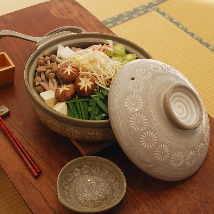 Ginpo Banko Ware Renge Soup Spoon & Spoon Rest Small - Set (Renge Spoon & Spoon Rest)-Kiichin - The #1 Place for Japanese Goods in Your Hand!