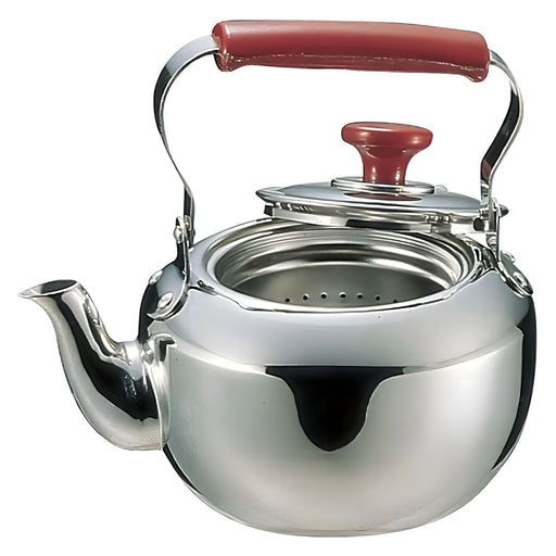 Premium 1000ml Stainless Steel Kyusu Teapot by Gyokkodou-Kiichin - The #1 Place for Japanese Goods in Your Hand!