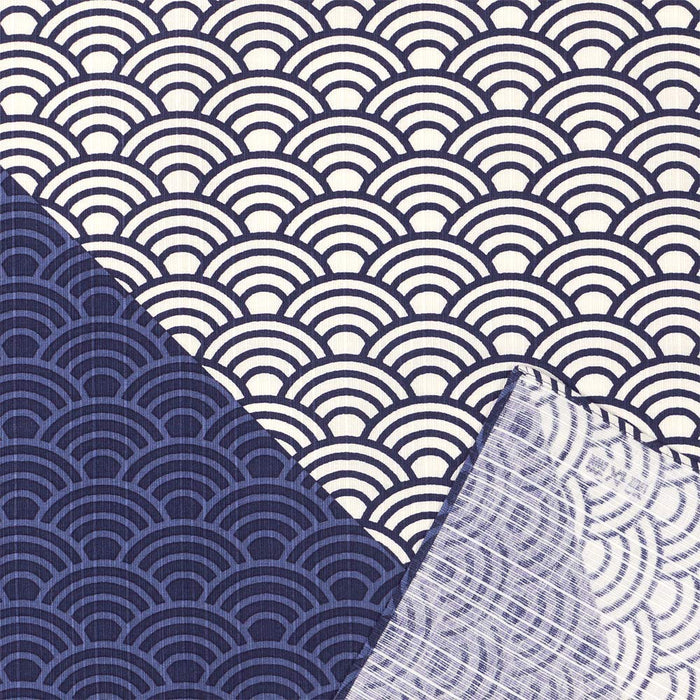 Hama Pattern Furoshiki 50Cm Japanese Seigaiha Cloth - Hamamonyo-Kiichin - The #1 Place for Japanese Goods in Your Hand!