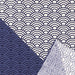 Hama Pattern Furoshiki 50Cm Japanese Seigaiha Cloth - Hamamonyo-Kiichin - The #1 Place for Japanese Goods in Your Hand!