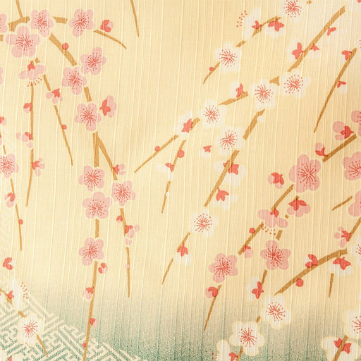 50Cm Saaya-Shaped Weeping Plum Eme Blue Furoshiki from Japan-Kiichin - The #1 Place for Japanese Goods in Your Hand!