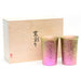 Horie Japan Tsubame Titanium Pink Double Layer Tumbler Set-Kiichin - The #1 Place for Japanese Goods in Your Hand!