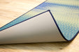 Ikehiko Corporation Tatami Yoga Mat - Japan Sky Sea Blue 66X185Cm #8243850-Kiichin - The #1 Place for Japanese Goods in Your Hand!