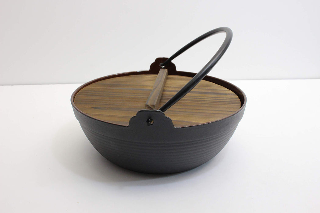 Castle Enterprise Ikenaga Iron Works 27Cm Deep Pot - Ih Compatible Japan Gift Wrap-Kiichin - The #1 Place for Japanese Goods in Your Hand!