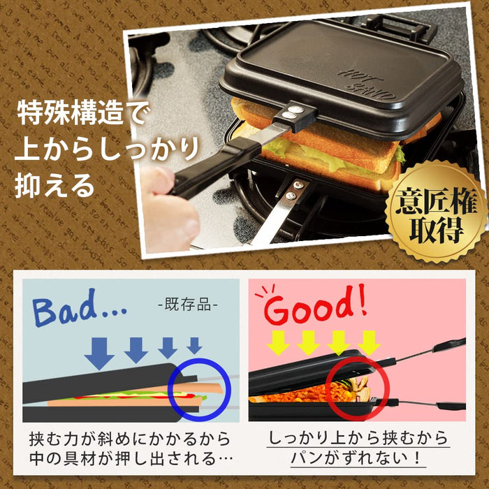 Iris Ohyama Hot Sand Maker Gas Fire Single - Easy Clean 15.9X39X4.9Cm Ghs-S-Kiichin - The #1 Place for Japanese Goods in Your Hand!