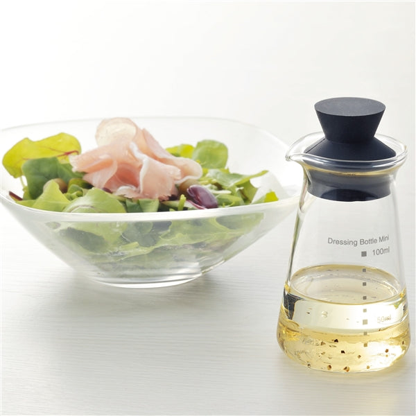 Iwaki Glass Dressing Bottle 100ml - Heat Resistant & Stylish-Kiichin - The #1 Place for Japanese Goods in Your Hand!