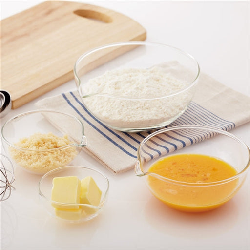 Iwaki 50ml Glass Lipped Bowl - Heat Resistant & Durable-Kiichin - The #1 Place for Japanese Goods in Your Hand!