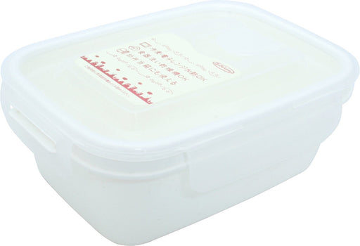 Iwasaki Industry Japan-Made Microwave-Safe Food Storage Container - White 660ml-Kiichin - The #1 Place for Japanese Goods in Your Hand!