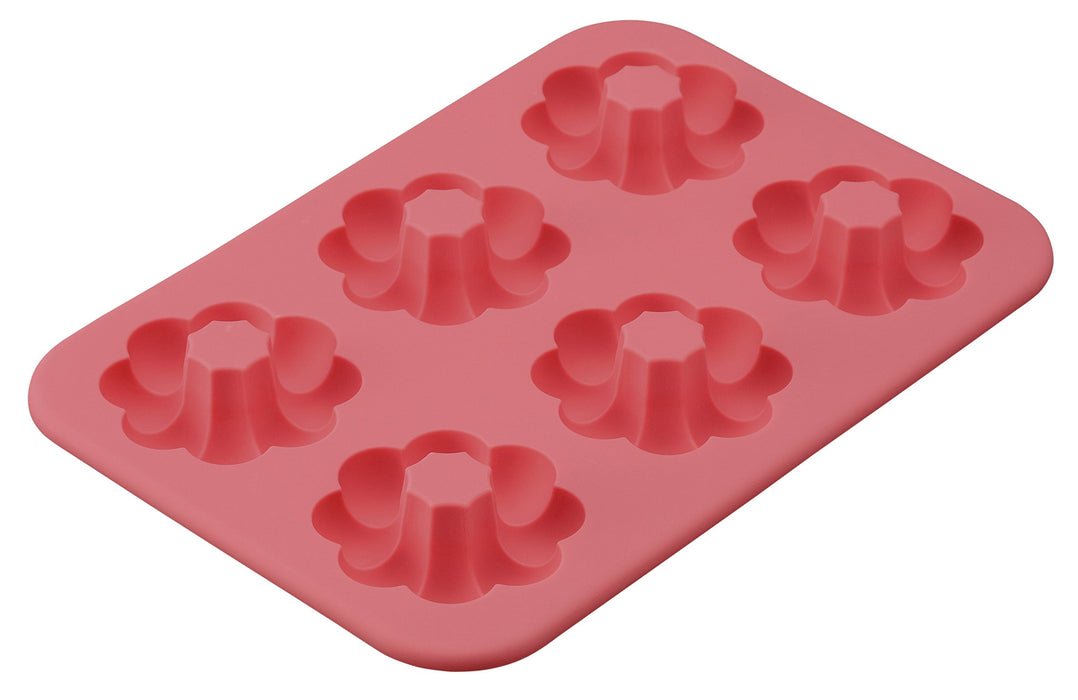 Kai Dl6246 Silicone Donut Shape 6Pcs Heat Resistant-Kiichin - The #1 Place for Japanese Goods in Your Hand!