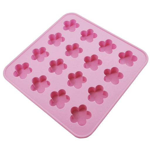 Kai DL-6370 Silicone Tray 16Pcs (Flower)-Kiichin - The #1 Place for Japanese Goods in Your Hand!