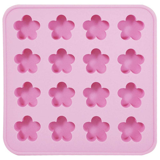 Kai DL-6370 Silicone Tray 16Pcs (Flower)-Kiichin - The #1 Place for Japanese Goods in Your Hand!