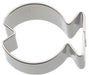 Kai Corporation Cookie Cutter Silver 3x2.2x1.8cm DL6204-Kiichin - The #1 Place for Japanese Goods in Your Hand!