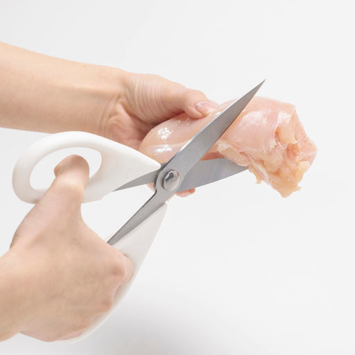 Kai Corporation DH8000 Kitchen Scissors Serrated Blade Dishwasher Safe White-Kiichin - The #1 Place for Japanese Goods in Your Hand!