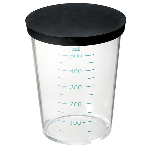 Kai 500ml Measuring Cup w/Lid DH3126 Select100-Kiichin - The #1 Place for Japanese Goods in Your Hand!