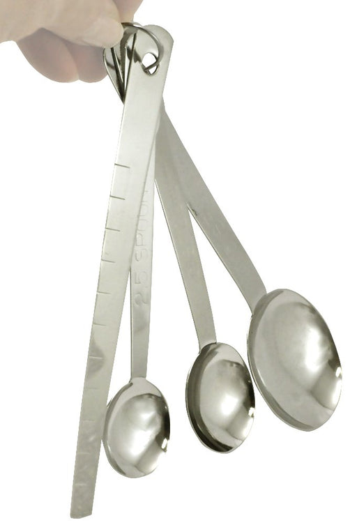 Kai Dh7122 Measuring Spoon Set w/Thin Spatula Stainless Steel Japan-Kiichin - The #1 Place for Japanese Goods in Your Hand!