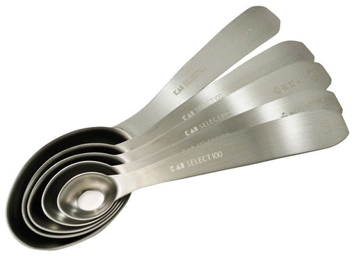 Kai Corporation Measuring Spoon Select100Gl Oval Type 5pcs DH3129-Kiichin - The #1 Place for Japanese Goods in Your Hand!