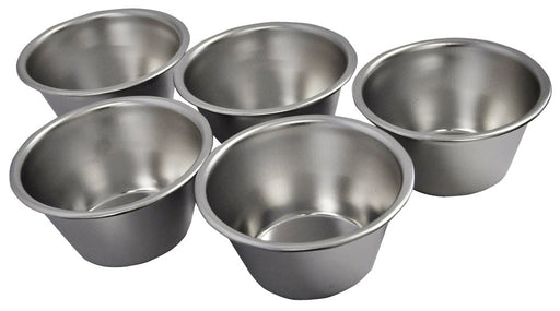 Kai DL6234 Stainless Steel Pudding/Jelly Mold Set of 5 Made in Japan-Kiichin - The #1 Place for Japanese Goods in Your Hand!