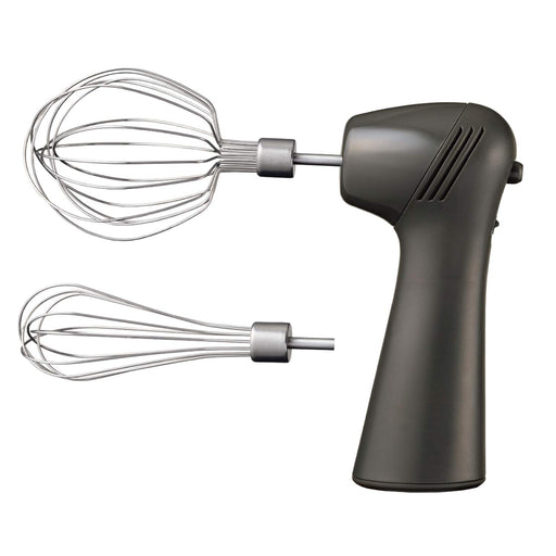 Kai DL6430 Smart Hand Whipper Charcoal Black Kitchen Tool-Kiichin - The #1 Place for Japanese Goods in Your Hand!