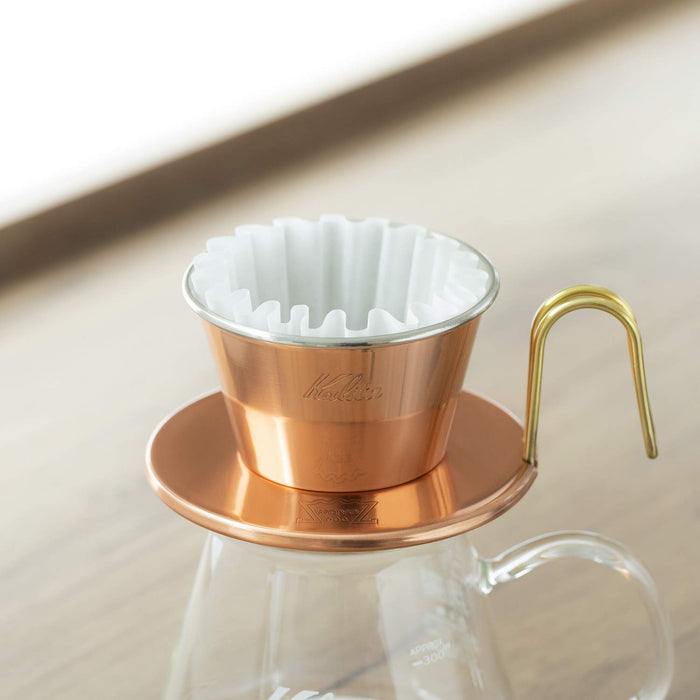 Kalita Wave Series Coffee Filter - White, 100 Pieces, Made in Japan, for 1-2 People-Kiichin - The #1 Place for Japanese Goods in Your Hand!