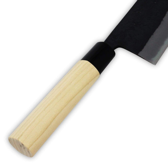 Kanematsu Nihonko Kasumitogi Shirogami Nakiri Knife 165mm - Premium Carbon Steel Blade-Kiichin - The #1 Place for Japanese Goods in Your Hand!