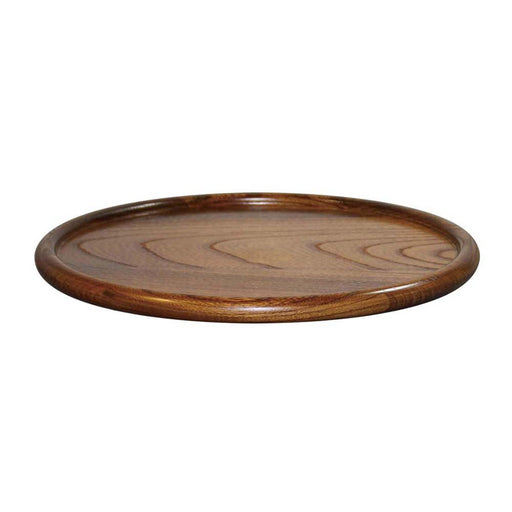 30cm Round Tray by Kijihiki Zelkova Stylish and Functional Serving Solution-Kiichin - The #1 Place for Japanese Goods in Your Hand!